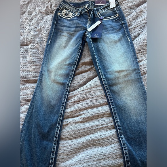 Vigoss Dublin Slim Bootcut Jeans - Picture 2 of 2